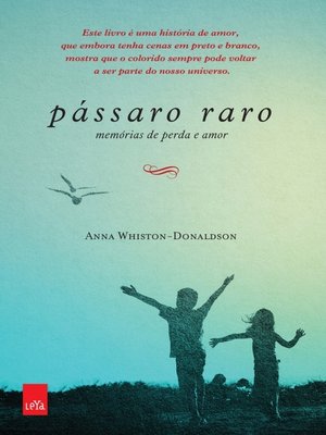 cover image of Pássaro raro